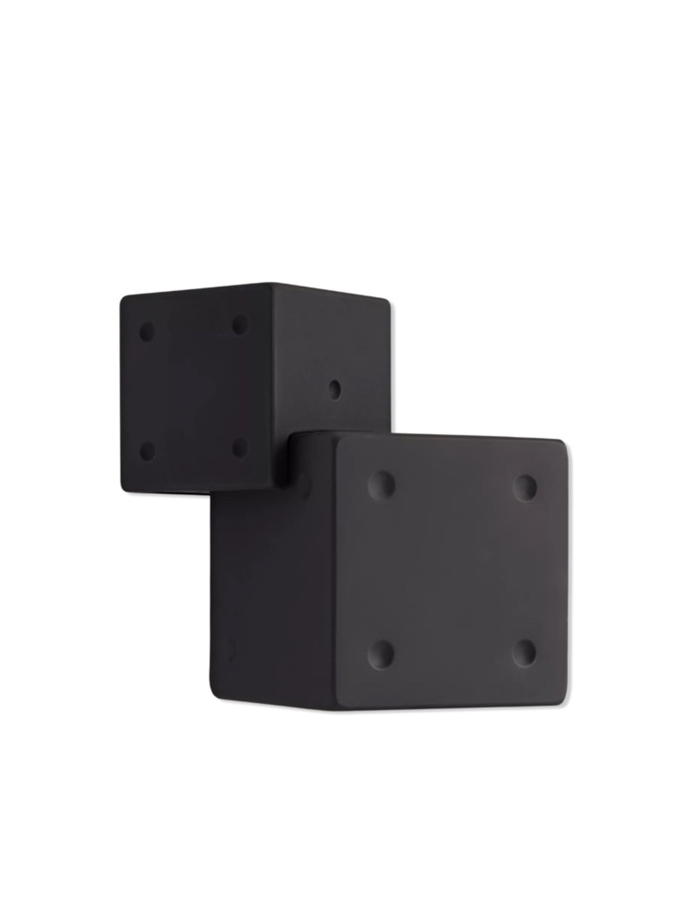 Matte Black Geometric Makeup Sponge Duo